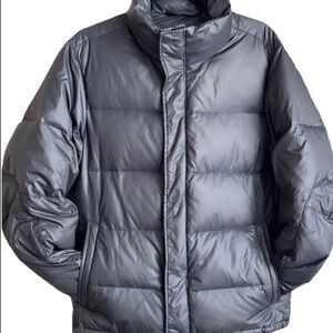 Vintage GAP 1969 Adult Black Warmest Down Men's Puffer Jacket Size Small